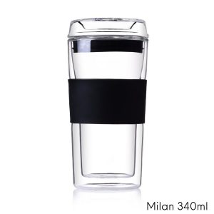 Milan glass cup